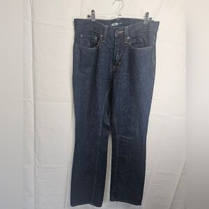 Old Navy Dark Blue Boot-Cut Jeans